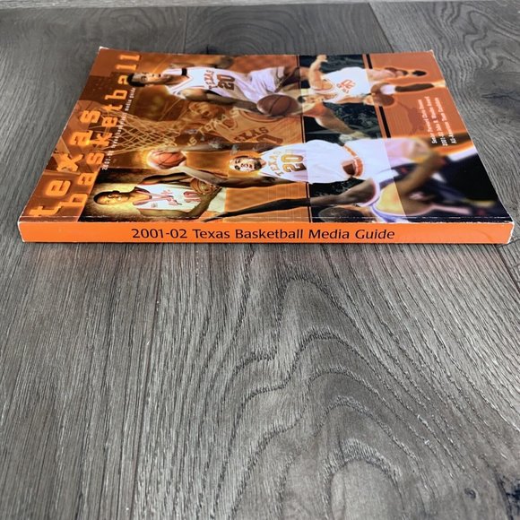 2001-02 Texas Men’s Basketball Media Guide UT University Of Texas Longhorns - Picture 3 of 8